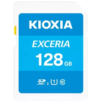Flash Memory Kioxia 128 GB SDXC UHS-I Class 10 Exceria