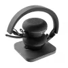 Logitech Zone Wireless MS 981-000854 Bluetooth-Headset, On-Ear, aktive Geräuschunterdrückung, kabelloses Qi-Laden, Microsoft Teams, Graphit