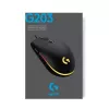 LOGITECH G203 Lightsync Gaming-Maus USB Schwarz