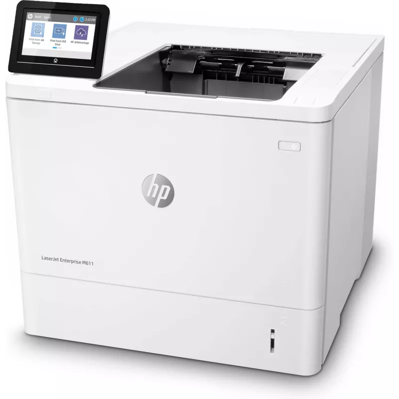 HP LaserJet Enterprise M611dn, Laser, 1200 x 1200 DPI, A4, 61 ppm, Duplexdruck, netzwerkfähig