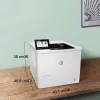 HP LaserJet Enterprise M611dn, Laser, 1200 x 1200 DPI, A4, 61 ppm, Duplexdruck, netzwerkfähig