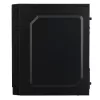Akyga AK36BK Micro-ATX-PC-Gehäuse, Micro ATX / Flex ATX / Mini ITX, USB 3.0 + USB 2.0, ohne Netzteil, schwarz