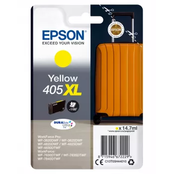 Epson 405XL DURABrite Ultra Ink Tintenpatrone 1 St. Original Hohe (XL) Reichweite, Gelb
