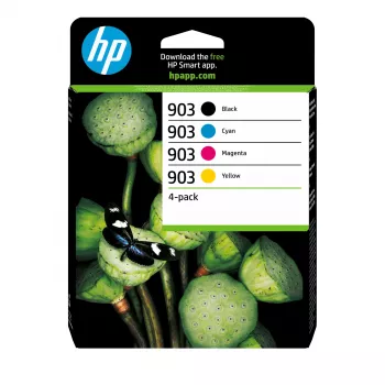 HP 903 4er-Pack Schwarz/Cyan/Magenta/Gelb Original Tintenpatronen