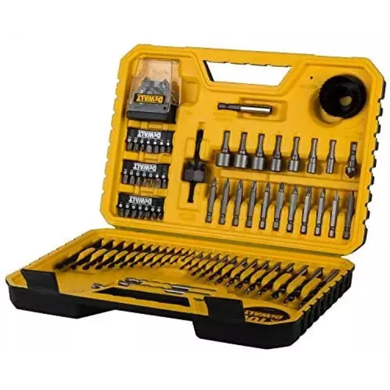 DeWALT DT71563 Schrauberbit-, Bohrer- und Lochsägen-Set, 100-teilig
