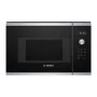 Einbau-Solo-Mikrowelle Bosch Serie 6 BFL524MS0 — 800 W, 20 L, Touch-Bedienung, Edelstahl/Schwarz