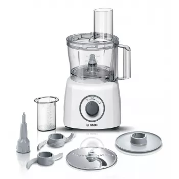 Küchenmaschine Bosch MCM3100W — 800 W, 2,3-L-Schüssel, 2 Geschwindigkeiten, Turbo, weiß