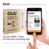 CLUB3D Ultra High Speed HDMI 4K120Hz, 8K60Hz Certified Cable 48Gbps M/M 1,5 m/4,92 ft