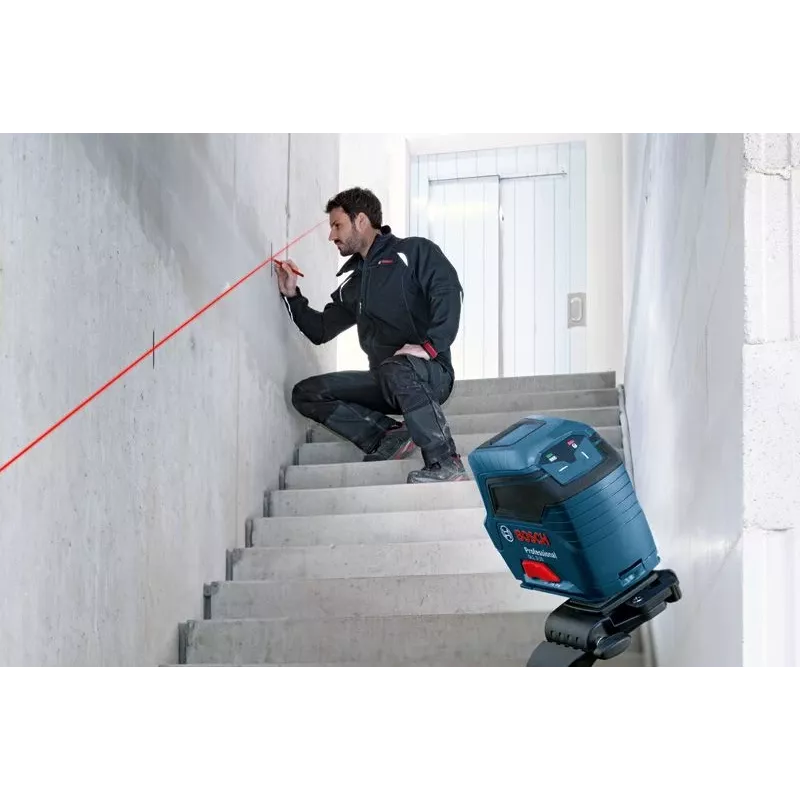 Bosch GLL 2-10 Professional selbstnivellierender Linienlaser, 10 m (0601063L00)
