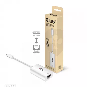 USB3.2 Gen1 Type-C zu Gigabit Ethernet Adapter CLUB3D CAC-1519