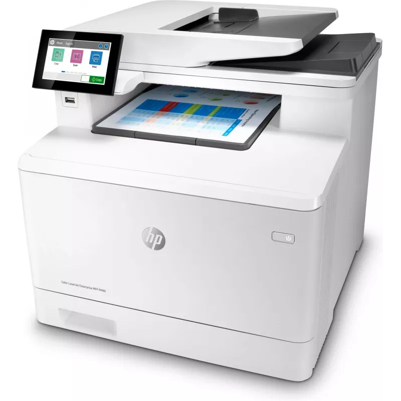 HP Farbe LaserJet Enterprise MFP M480f, Laser, Farbdruck, 600 x 600 DPI, A4, Direktdruck, Weiß, Schwarz
