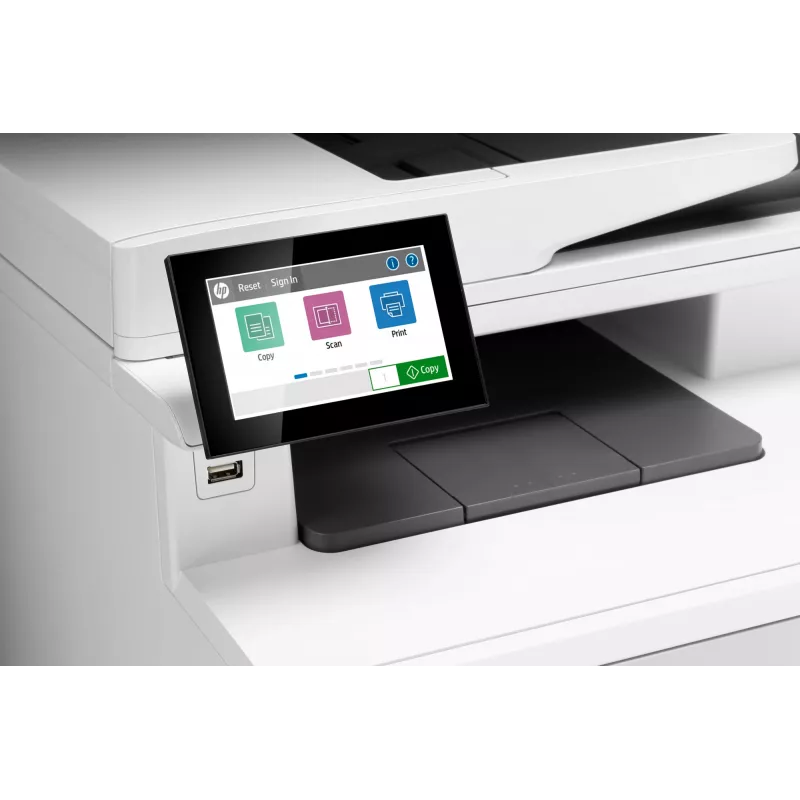 HP Farbe LaserJet Enterprise MFP M480f, Laser, Farbdruck, 600 x 600 DPI, A4, Direktdruck, Weiß, Schwarz