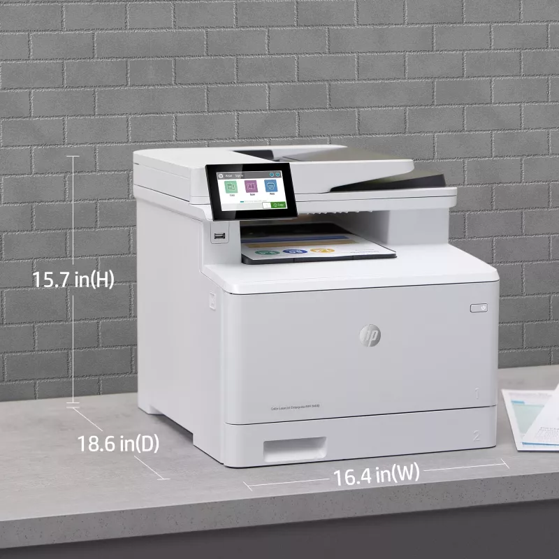 HP Farbe LaserJet Enterprise MFP M480f, Laser, Farbdruck, 600 x 600 DPI, A4, Direktdruck, Weiß, Schwarz