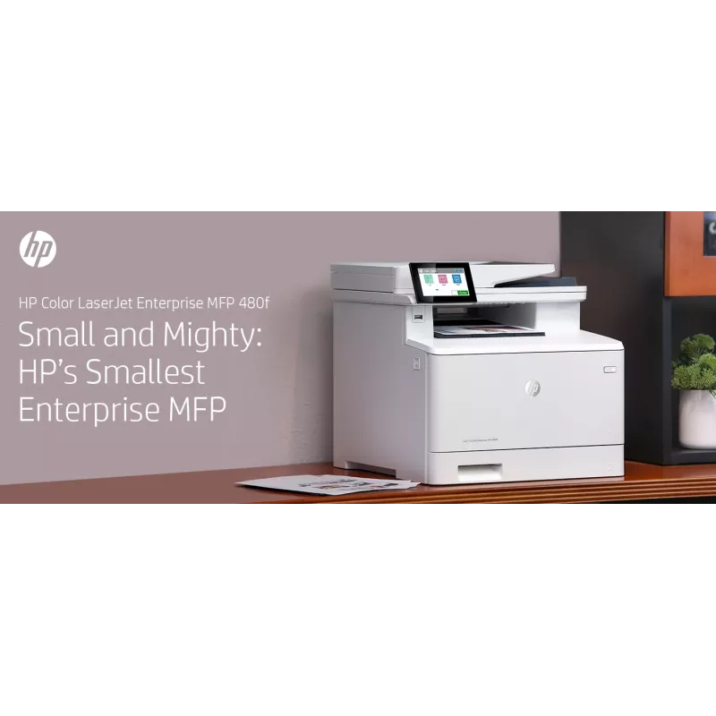 HP Farbe LaserJet Enterprise MFP M480f, Laser, Farbdruck, 600 x 600 DPI, A4, Direktdruck, Weiß, Schwarz