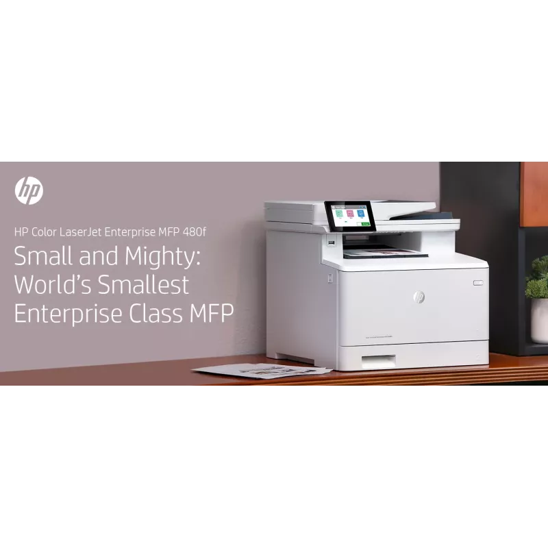 HP Farbe LaserJet Enterprise MFP M480f, Laser, Farbdruck, 600 x 600 DPI, A4, Direktdruck, Weiß, Schwarz