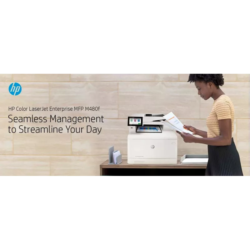HP Farbe LaserJet Enterprise MFP M480f, Laser, Farbdruck, 600 x 600 DPI, A4, Direktdruck, Weiß, Schwarz
