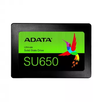 2,5-Zoll SATA III SSD ADATA ASU650SS-256GT-R 256 GB — 520 MB/s lesen, 450 MB/s schreiben, 3D NAND