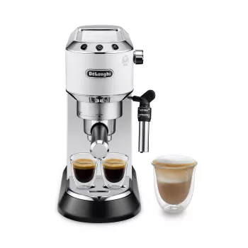 Espressomaschine De’Longhi EC 685.W — halbautomatisch, 1,1 l Wassertank, 15 bar, Thermoblock, Dampfdüse