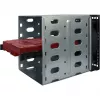 Servergehäuse Inter-Tech 4U 40248 Rack Schwarz, Grau