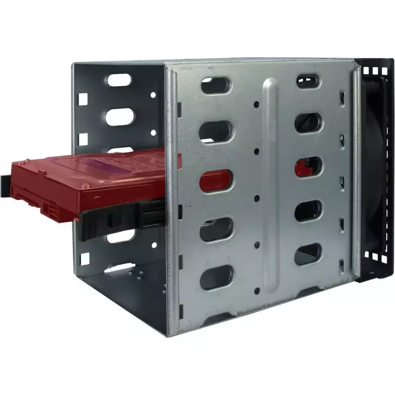 Servergehäuse Inter-Tech 4U 40248 Rack Schwarz, Grau