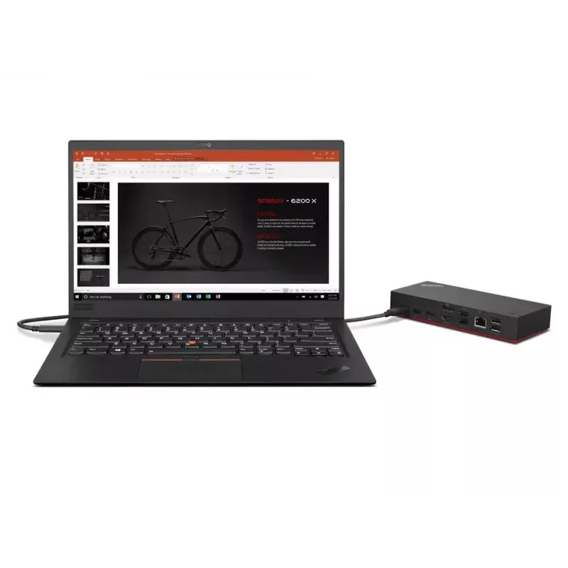 Lenovo ThinkPad Universal USB-C Dock Kabelgebunden USB 3.2 Gen 1 (3.1 Gen 1) Type-C Schwarz