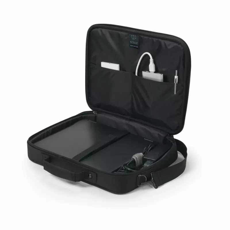 DICOTA Eco Multi Base - 14-15.6in Notebook-Tasche - Schwarz / 300d Rpet Polyester