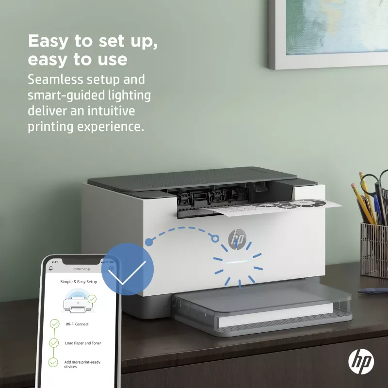 HP LaserJet M209dw Drucker, Laser, 600 x 600 DPI, A4, 29 ppm, Duplexdruck, Weiß