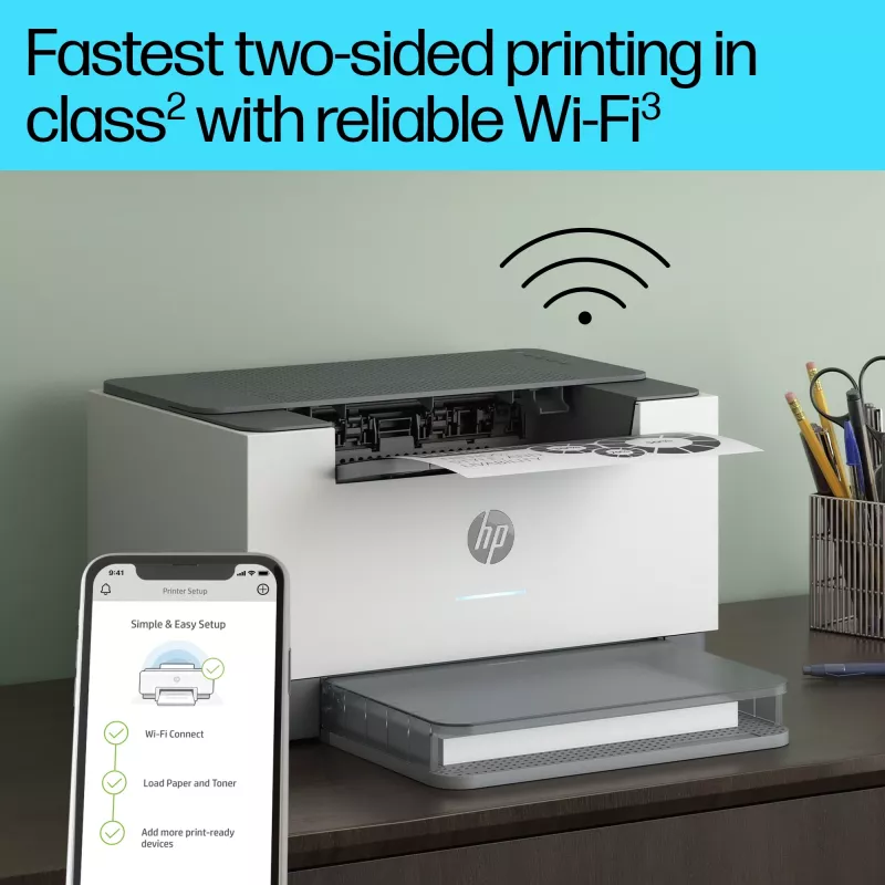 HP LaserJet M209dw Drucker, Laser, 600 x 600 DPI, A4, 29 ppm, Duplexdruck, Weiß