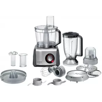 Bosch MC812M844 Küchenmaschine 1250 W 3,9 L Schwarz, Edelstahl