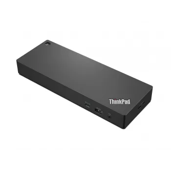 Lenovo 40B00300EU Laptop Dockingstation/Port-Replikator Kabelgebunden Thunderbolt 4 Schwarz, Rot