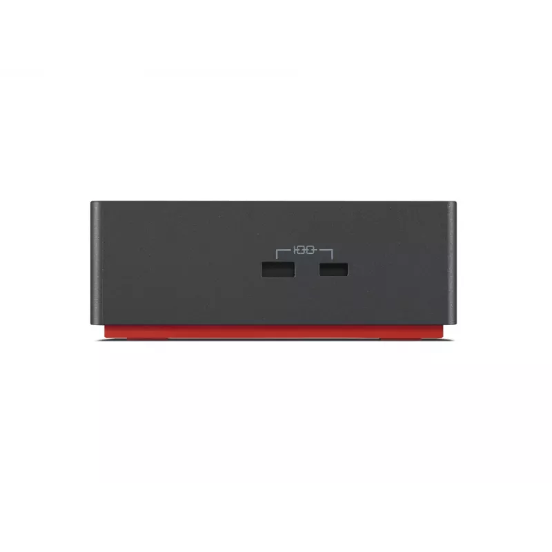 Lenovo 40B00300EU Laptop Dockingstation/Port-Replikator Kabelgebunden Thunderbolt 4 Schwarz, Rot