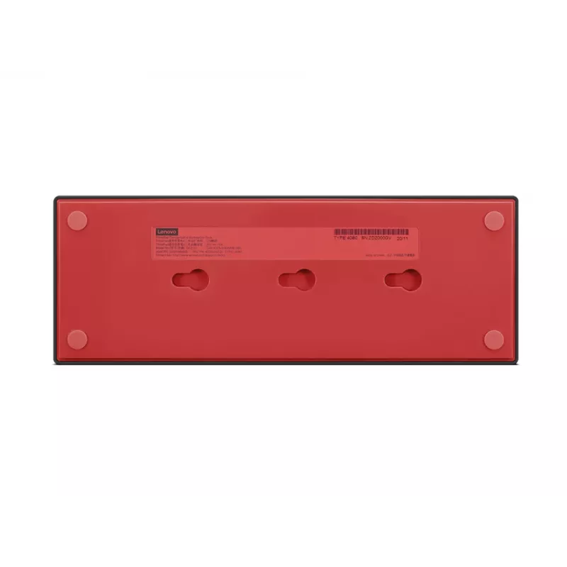Lenovo 40B00300EU Laptop Dockingstation/Port-Replikator Kabelgebunden Thunderbolt 4 Schwarz, Rot