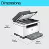 Multifunktions-Laserdrucker HP LaserJet MFP M234sdw — Mono A4, 29 ppm, Duplex, Wi‑Fi, Ethernet