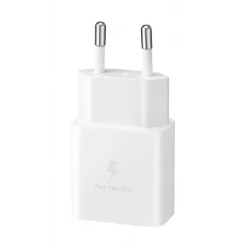 AC Indoor Fast Charger Samsung EP-T1510XWEGEU, USB-C 1-Port, 5–9 V, 1 m Kabel, Weiß