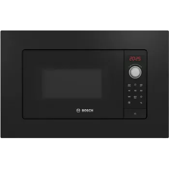 Bosch Serie 2 BFL623MB3 Mikrowelle Schwarz Solo-Mikrowelle Einbau 20 L 800 W