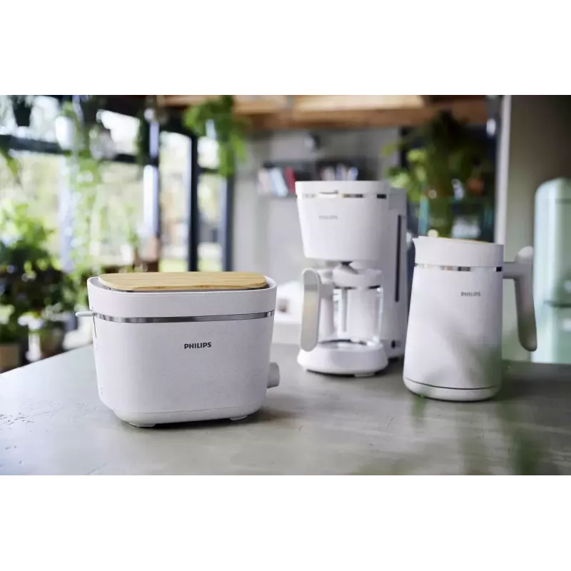 Toaster Philips HD2640/10 Eco Conscious Edition, 2-Scheiben, 830 W, weiß