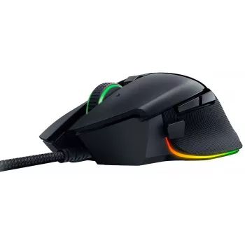 Gaming-Maus Razer Basilisk V3, rechtshändig, optisch 26.000 DPI, 11 programmierbare Tasten, USB Typ-A, schwarz