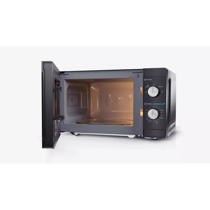 Sharp YC-MS01E-B Mikrowelle Schwarz Solo-Mikrowelle Arbeitsplatte 20 l 800 W