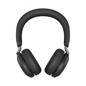 Jabra Evolve2 75 - USB-C MS Teams mit Tischständer - Schwarz, Kabelgebunden & Kabellos, Telefonie/Musik, 20 - 20000 Hz, 197 g, Headset, Schwarz