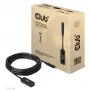 Club 3D CAC-1536 USB 3.2 Gen2 Typ-C auf Typ-A Verlängerungskabel, 10 Gbit/s, Stecker/Buchse, 5 m, schwarz