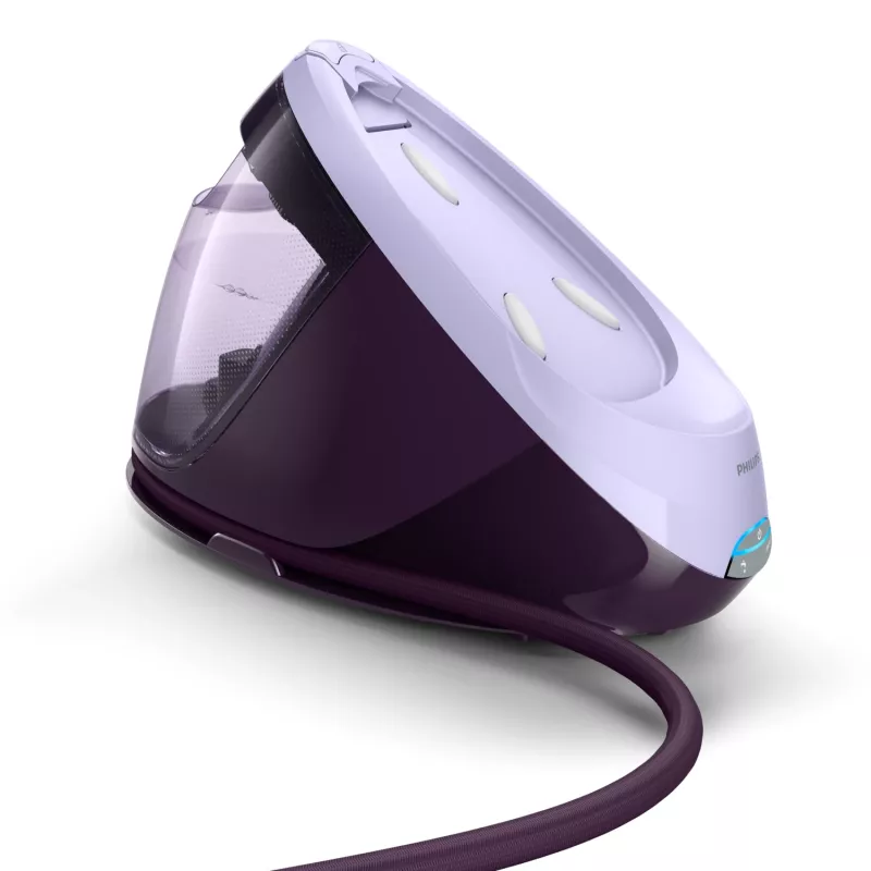 Philips PerfectCare PSG7050/30 Dampfbügelstation, 2100 W, 1,8 l Wassertank, 8 bar, 120 g/min Dauerdampf, 600 g/min Dampfstoß, violett