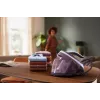Philips PerfectCare PSG7050/30 Dampfbügelstation, 2100 W, 1,8 l Wassertank, 8 bar, 120 g/min Dauerdampf, 600 g/min Dampfstoß, violett