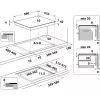 Induktionskochfeld WHIRLPOOL AKT 801/NE — 4 Zonen 60 cm, Touch-Steuerung, schwarze Glaskeramik