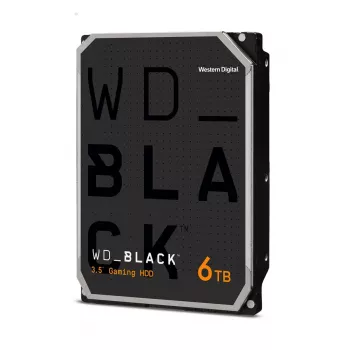 WESTERN DIGITAL Festplatte - Wd Black WD6004FZWX - 6TB - SATA 6Gb/s - 3,5 inch - 7200 U/min - 128 MB Puffer