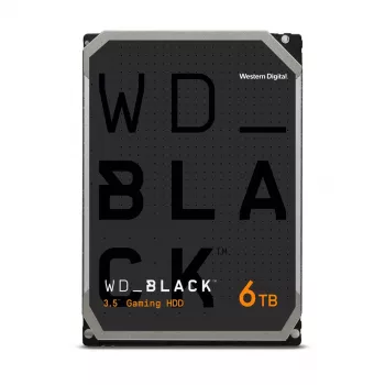 WESTERN DIGITAL Festplatte - Wd Black WD6004FZWX - 6TB - SATA 6Gb/s - 3,5 inch - 7200 U/min - 128 MB Puffer