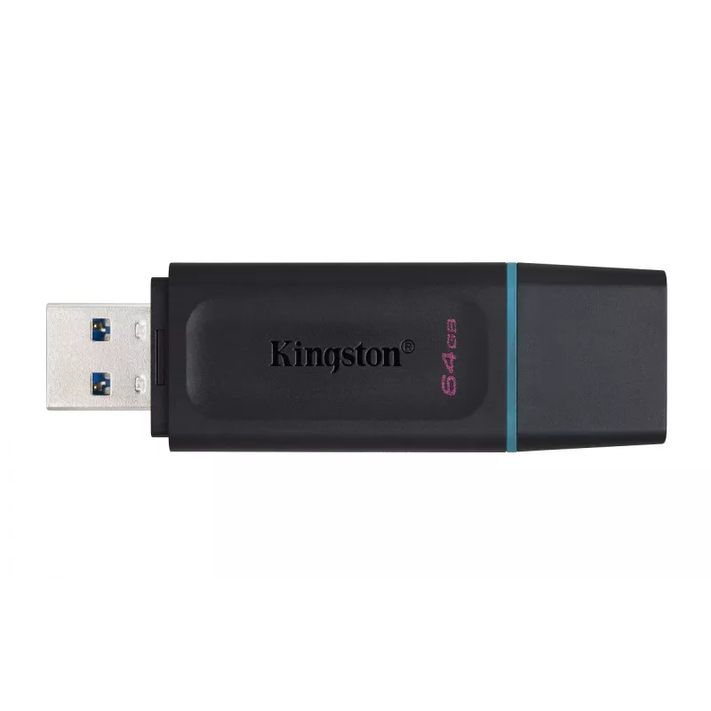 Kingston DataTraveler Exodia 64 GB USB 3.2 Gen 1 USB-Stick, 2 Stück, schwarz/türkis