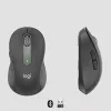 LOGITECH Signature M650 L Kabellose Maus – Für große Hände – Rechtshänder – Graphit