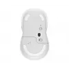 LOGITECH Signature M650 Kabellose Maus Off-White L Links