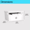 Multifunktions-Laserdrucker HP LaserJet MFP M140w — Mono, 20 ppm, 600×600 DPI, A4, Wi‑Fi, Ethernet, Weiß