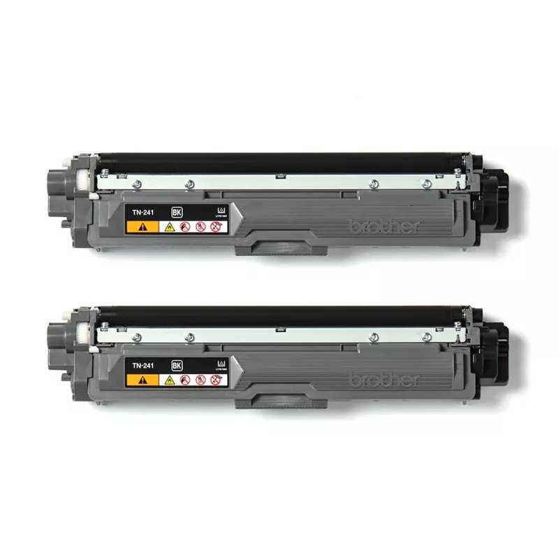 Brother TN-241BKTWIN Toner Doppelpack, Schwarz, 2 x 2500 Seiten